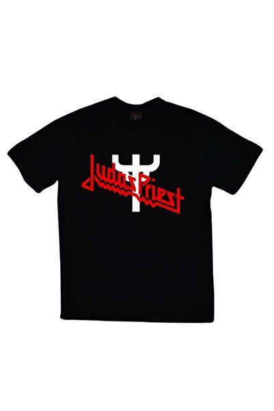 fame-stoned Judas Priest majica sa printom, unisex, 100% pamuk, crna