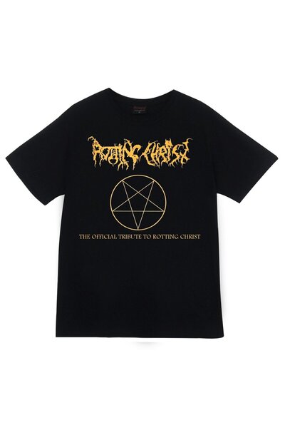 fame-stoned Rotting Christ majica sa printom, unisex, 100% pamuk, crna
