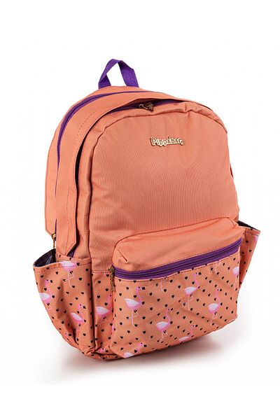 Pippa Flamingo Three Eyes Orange School & Casual Backpack