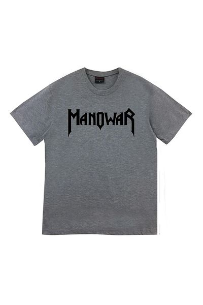 fame-stoned Μπλουζάκι Manowar Printed