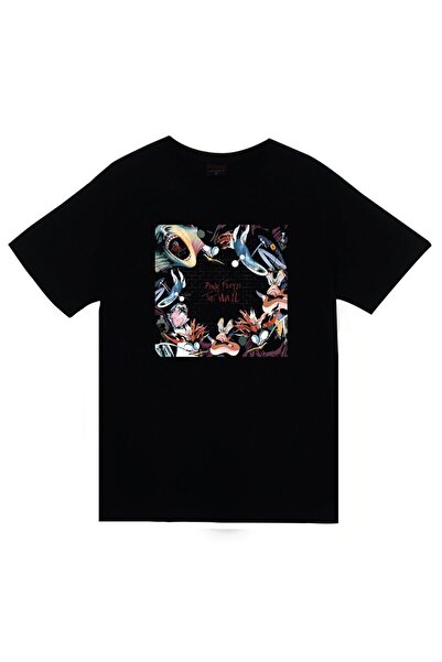 fame-stoned Футболка з принтом Pink Floyd унісекс 100% бавовна чорна