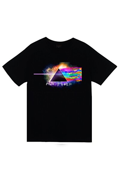 fame-stoned Pink Floyd Štampano Unisex 100% pamuk Crna T-shirt