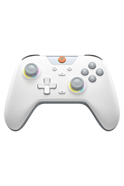 EasySMX X5 - Kablosuz Gamepad - Hall Effect Stick - Drift & Dead Zone Yok, PC/Switch/ - Beyaz