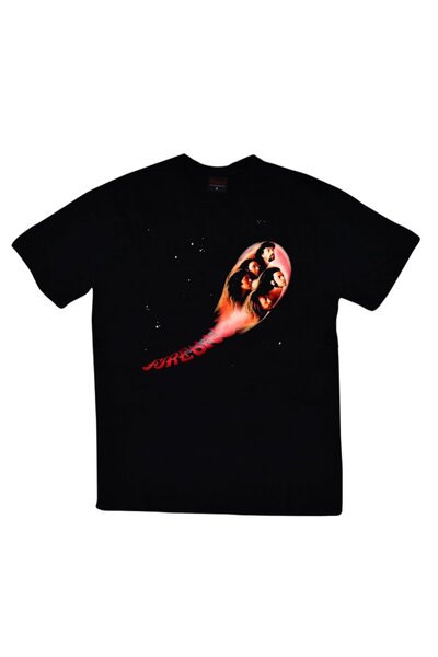 fame-stoned Duboko ljubičasta Štampano T-shirt