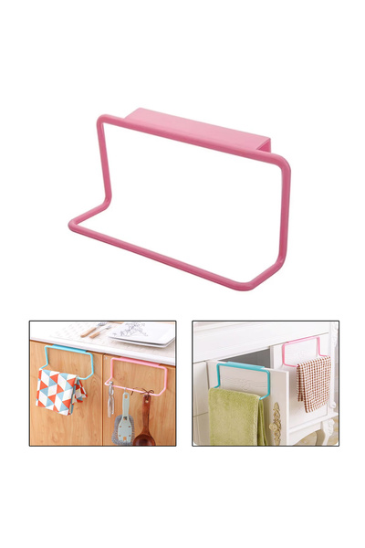 Microcase Plastik Mutfak Banyo için Dolap Üzerinde Asılı Havlu Eşya Askılığı-...