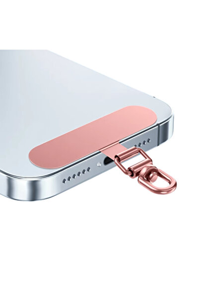 Microcase 360 Döner Başlıklı Telefon İp Askılıklar için Paslanmaz Çelik Tutac...