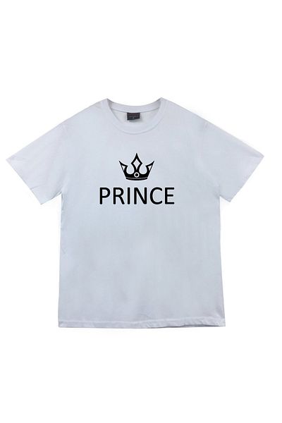 fame-stoned Prince Prince Printed Unisex 100% βαμβακερό λευκό μπλουζάκι