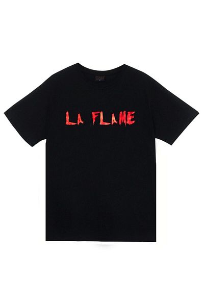 fame-stoned Unisex Μαύρο μπλουζάκι Astraworld Travis Scott με στάμπα