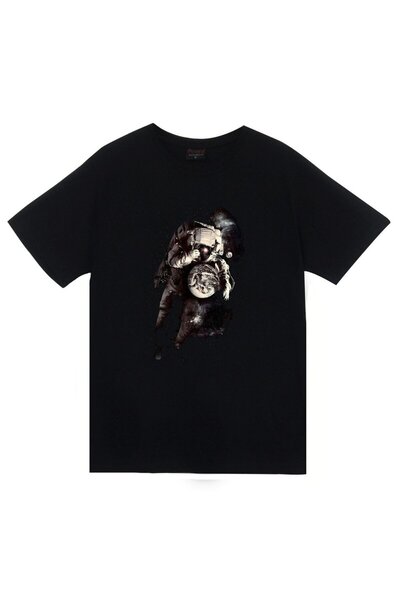 fame-stoned Astronaut Štampano T-shirt