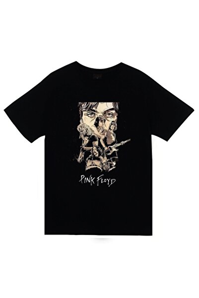 fame-stoned Pink Floyd Štampano Unisex 100% pamuk Crna T-shirt