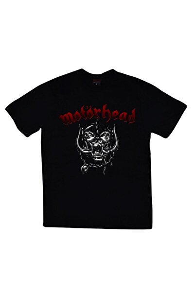 fame-stoned Μπλουζάκι Motörhead Printed Unisex 100% Cotton Μαύρο T-shirt