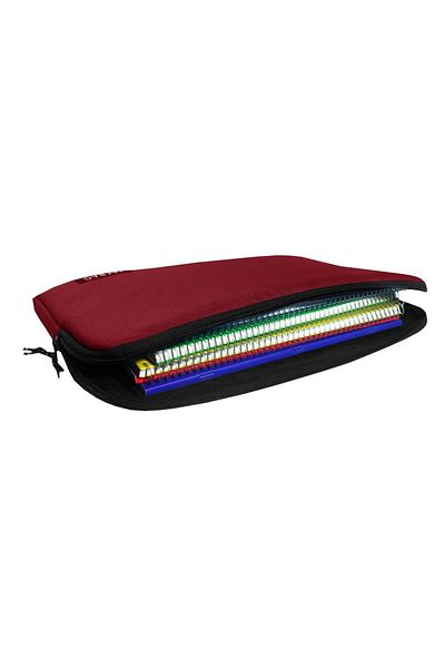 Jacbag Geantă/Husă de transport pentru notebook și tabletă pentru documente roșii A4