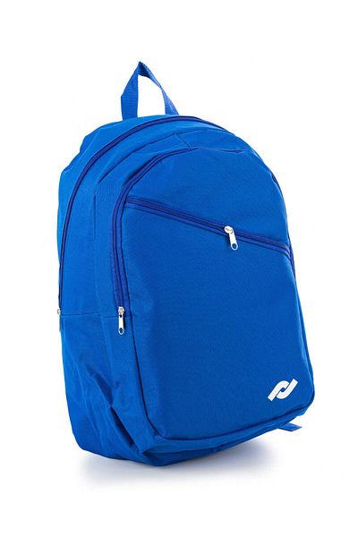 Pippa Blue School and Casual Backpack with Three Compartments