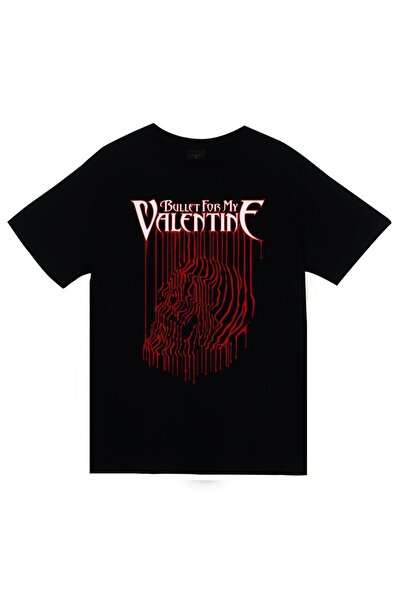 fame-stoned Bullet For My Valentine Štampano Unisex 100% pamuk Crna T-shirt