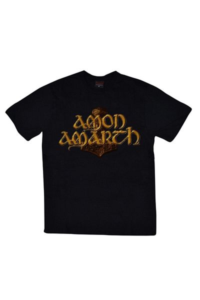fame-stoned Tricou negru unisex 100% bumbac cu imprimeu Amon Amarth