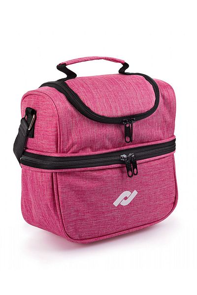Pippa Luxury Two Compartment Pink Girl's Lunch Box