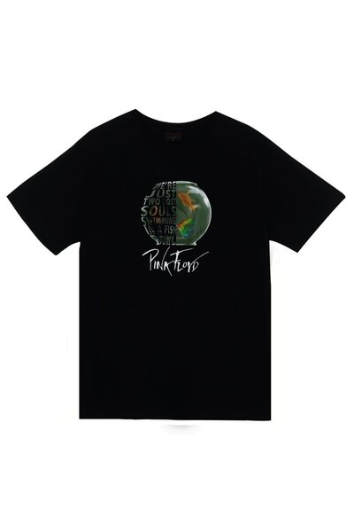 fame-stoned Pink Floyd Štampano Unisex 100% pamuk Crna T-shirt
