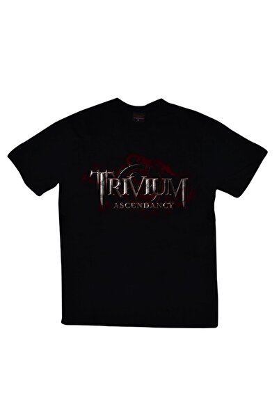 fame-stoned Trivium Štampano Unisex 100% pamuk Crna T-shirt