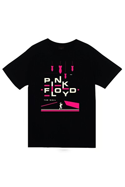 fame-stoned Pink Floyd Štampano Unisex 100% pamuk Crna T-shirt