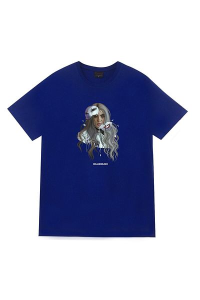 fame-stoned Μπλουζάκι Unisex Μπλε