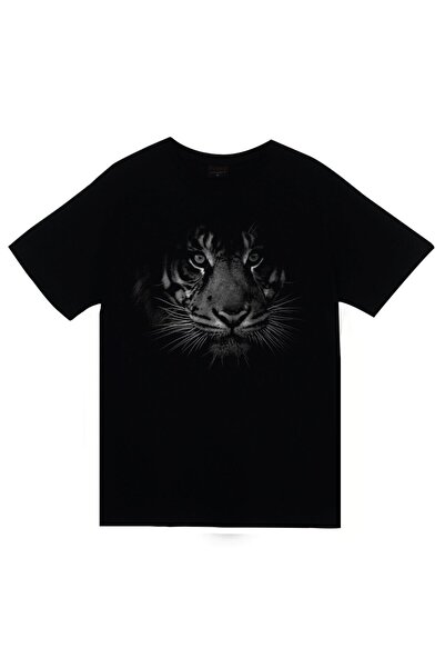 fame-stoned Lav, životinja Štampano unisex 100% pamuk crna T-shirt