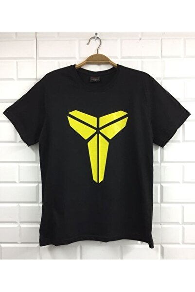 fame-stoned Unisex crni Kobe Bryant Štampano T-shirt