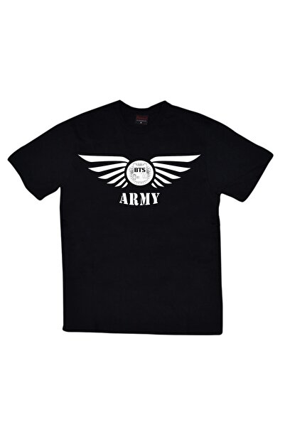 fame-stoned BTS, K-pop muzička grupa Štampano Unisex 100% pamuk Crna T-shirt