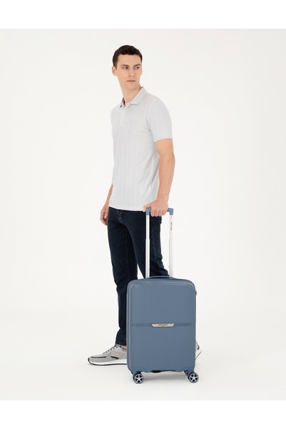 Pierre Cardin Mavi Kabin Boy Valiz 50294166-VR036