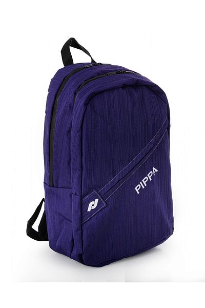 Pippa Belek Purple Three Compartment Casual and Travel Women's Backpack