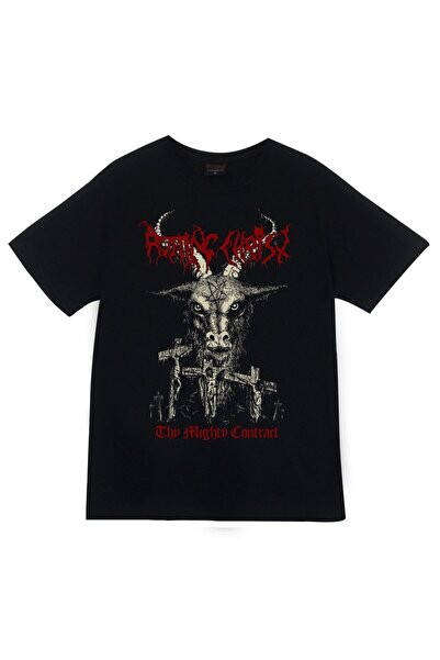 fame-stoned Rotting Christ majica sa printom, unisex, 100% pamuk, crna