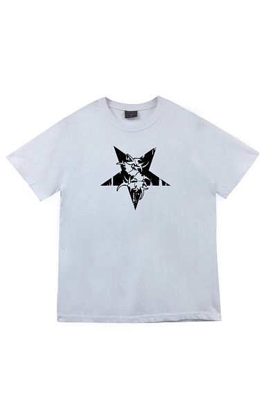 fame-stoned Μπλουζάκι Sepultura Printed Unisex 100% Cotton Λευκό