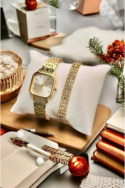 pullmarkt Bracelet + Women's Wristwatch Set