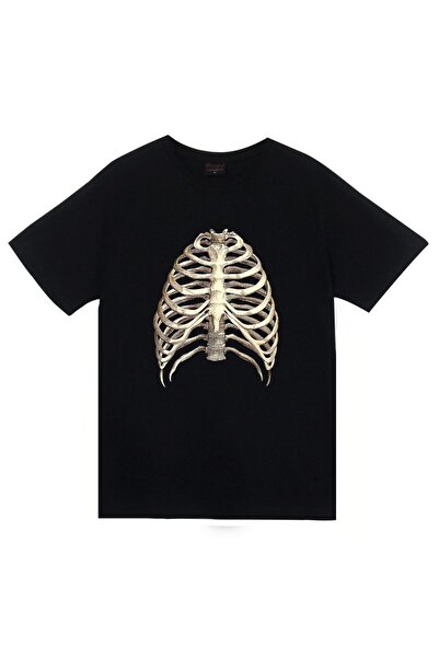 fame-stoned Skelet Štampano T-shirt
