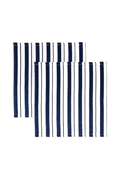 Mukitchen Basket Weave Dish Cloth- Ink Blue