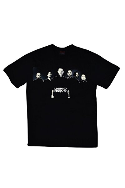 fame-stoned Linkin Park Štampano Unisex 100% pamuk Crna T-shirt