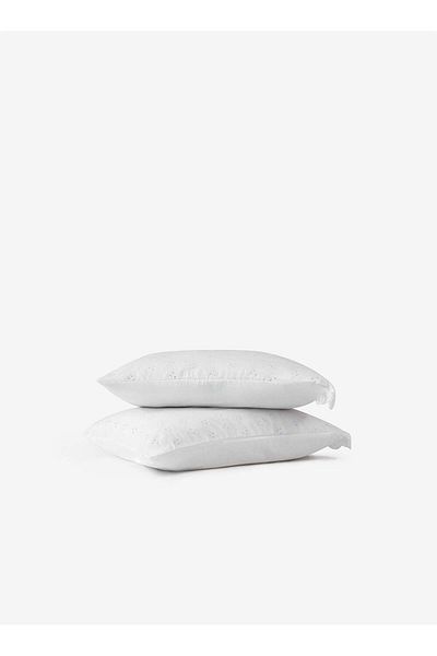 Barine Μαξιλαροθήκη White Eyelet - Σετ 2 50x70