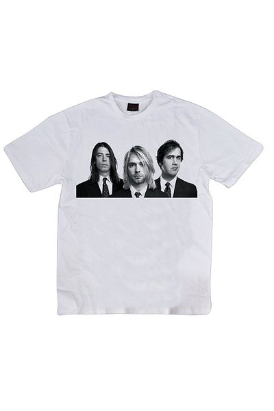 fame-stoned Tricou unisex 100% bumbac cu imprimeu Nirvana