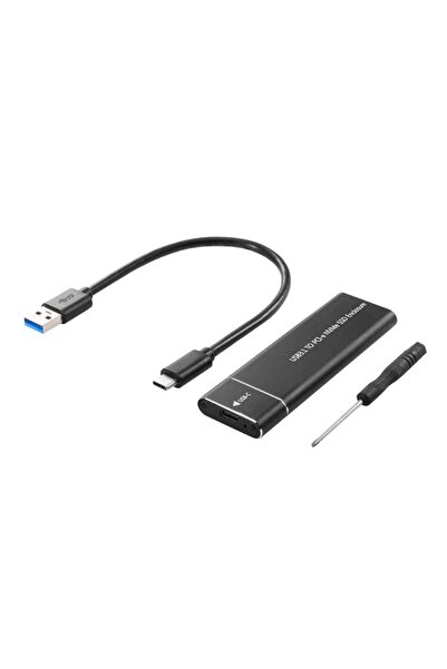 Bluesery Rw-m2 Usb-type-c 3.1 Nvme M-key Pci M.2 10 Gbps Taşınabilir Ssd Hard Disk Kutusu