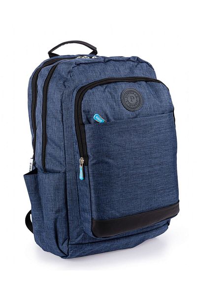 Pippa Fabeka Men's Blue Backpack with Tablet Compartment - Casual and Travel