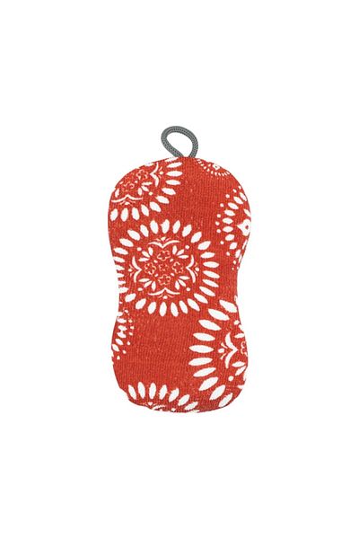 Mukitchen Scrub Sponge- Medallion Red