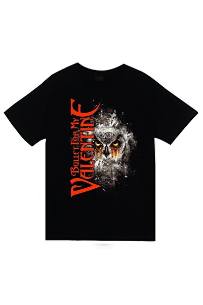 fame-stoned Bullet For My Valentine Štampano Unisex 100% pamuk Crna T-shirt