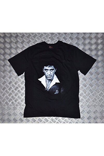 fame-stoned Scarface Štampano Unisex 100% pamuk Crna T-shirt