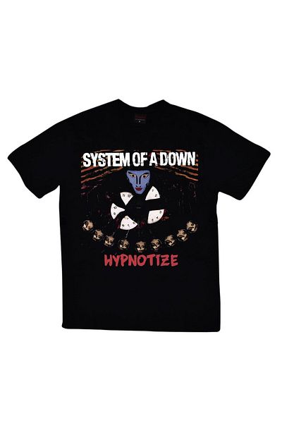 fame-stoned تي شيرت بطبعة System Of A Down
