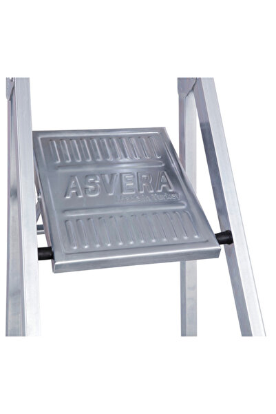 ASVERA Yakut Serisi 5+1 Basamaklı Galvanizli Profil Merdiven - Ev - Bahçe - İş Yeri İçin Dayanıklı