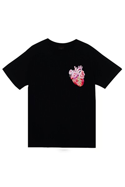 fame-stoned Tricou negru unisex cu imprimeu Pink Floyd, 100% bumbac