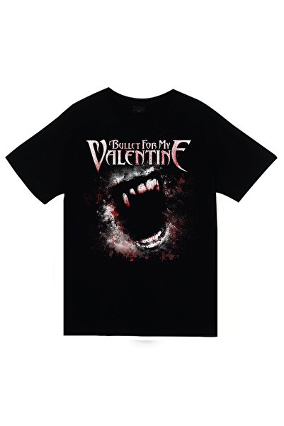 fame-stoned Bullet For My Valentine Štampano Unisex 100% pamuk Crna T-shirt