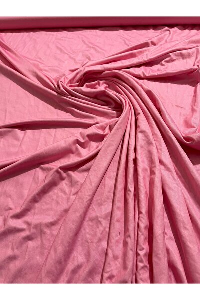 Modelkumas Sandy Kumaş Likralı 1.sınıf Kalite Şeker Pembe Renk En 150 Cm