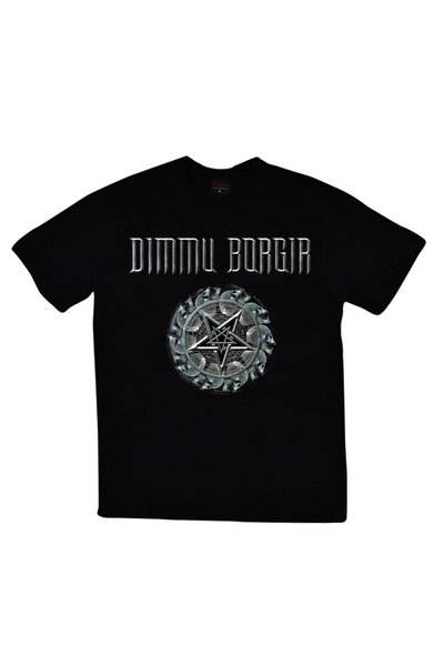 fame-stoned Dimmu Borgir Štampano Unisex 100% pamuk Crna T-shirt