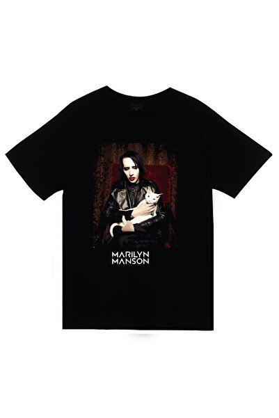 fame-stoned Tricou imprimat Marilyn Manson