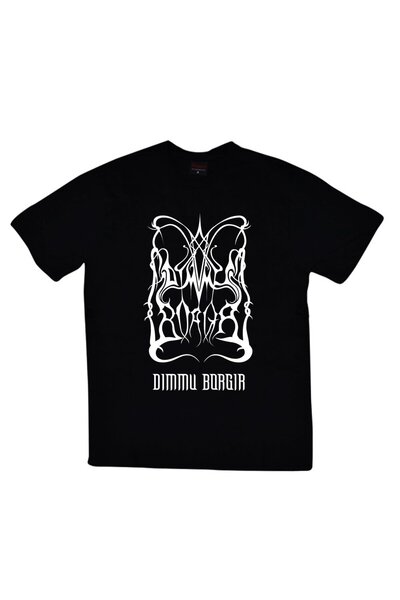 fame-stoned Dimmu Borgir Štampano Unisex 100% pamuk Crna T-shirt